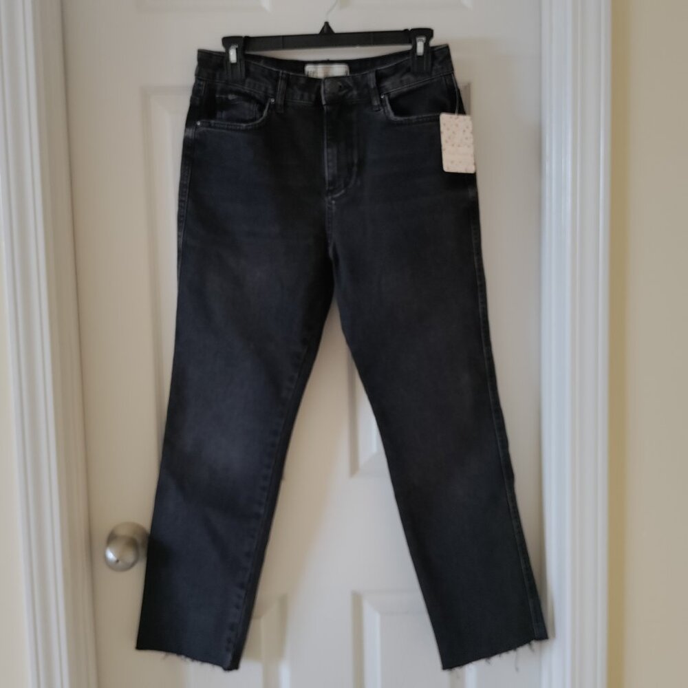 NWT Free People dark gray skinny jeans